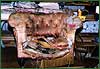 Click to view an enlarged version of this Armchair before restoration Click to view an enlarged version of this Armchair before restoration